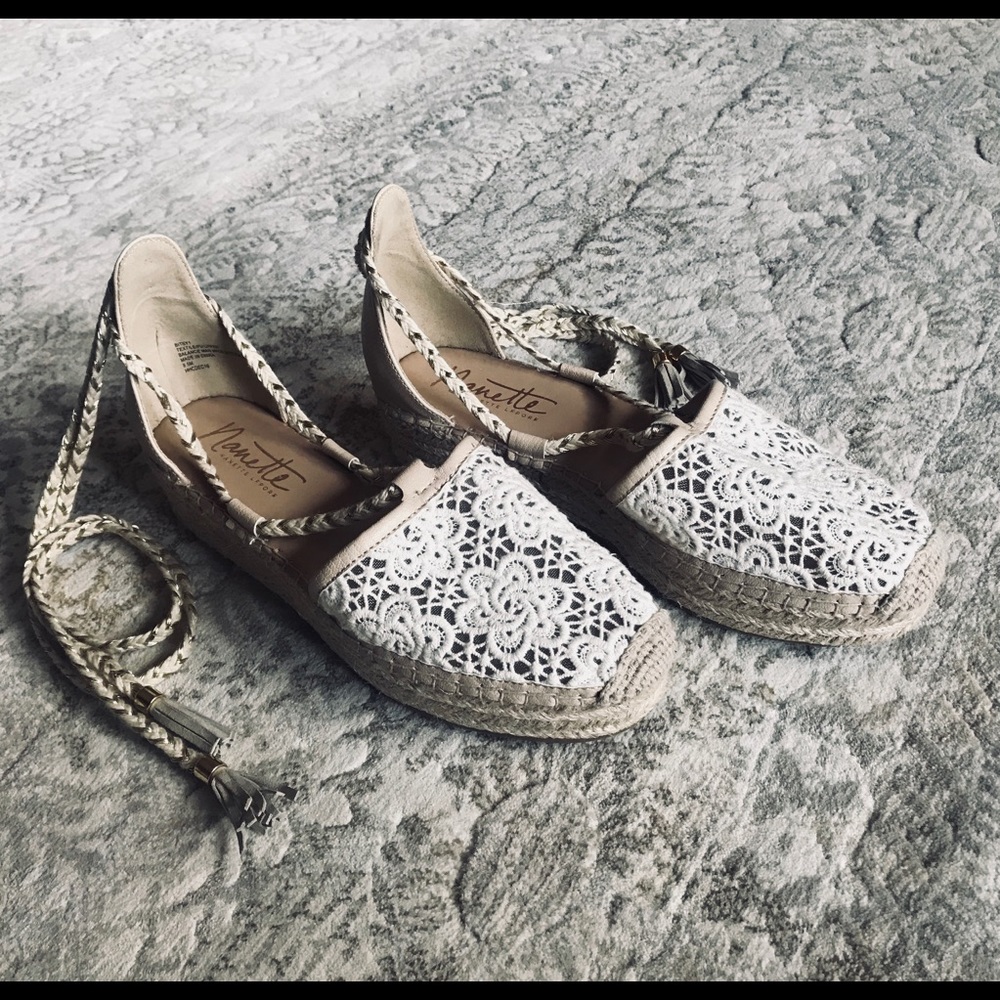 New Nanette Lace Up Platform Shoes